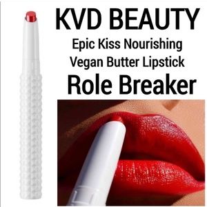 Kat Von D KVD Vegan ROLE BREAKER Epic Kisses Nourishing Vegan Butter Lipstick